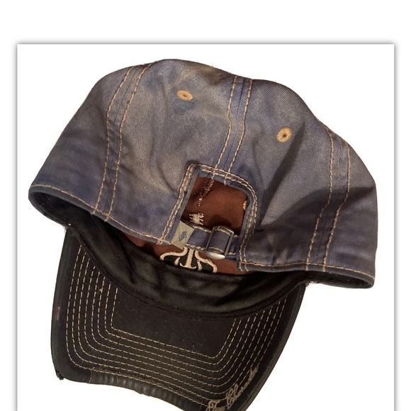 Peter Grimm Aztec Multicolor 5 Panel Cap Baseball Distressed OSFM - Picture 4 of 6